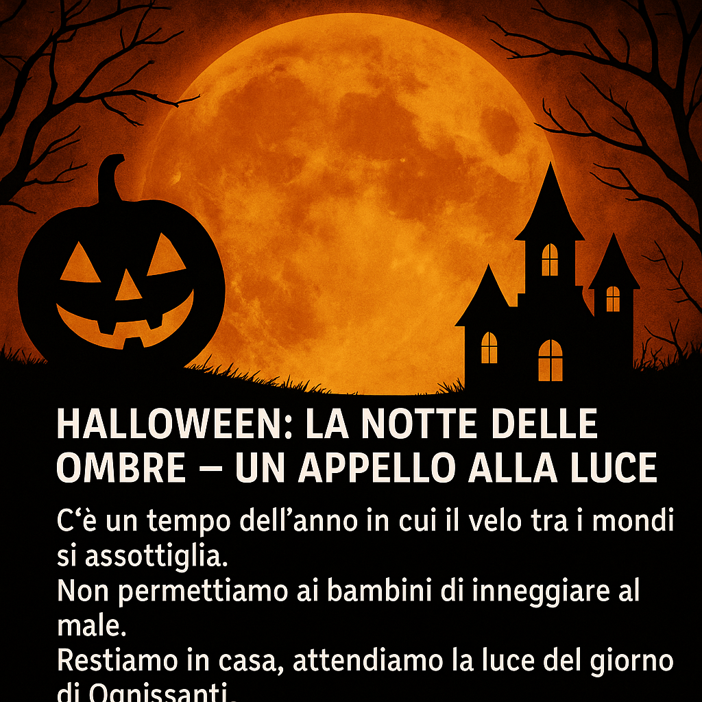 Halloween: la notte delle ombre — un appello alla luce